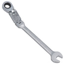 Metric Double Jointed Flexi Ratchet Combination Spanner Wrench 72 Teeth