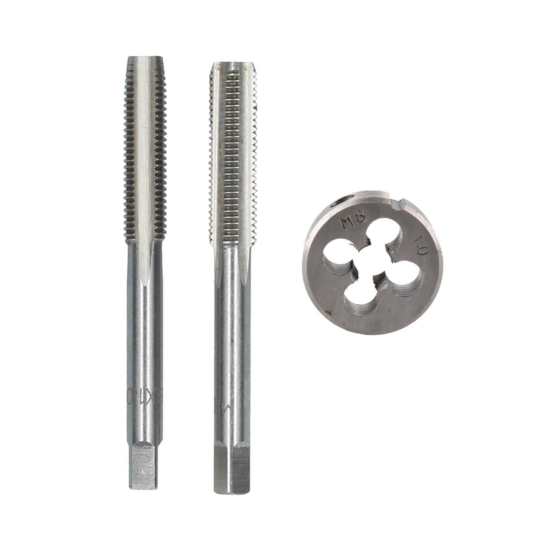 Metric Tap and Die Tungsten Steel Taper and Plug Set M2 - M18