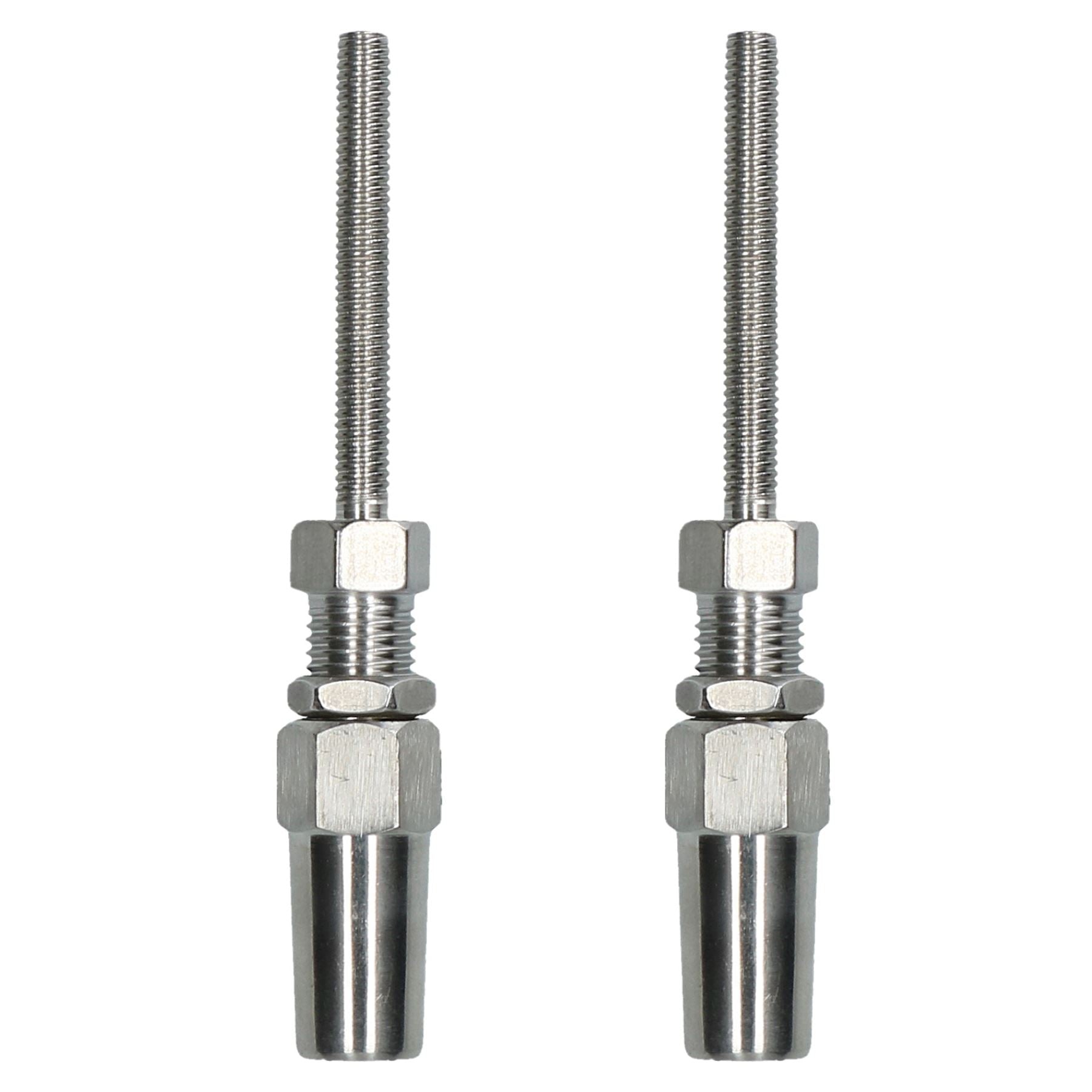 DIY Wire Rope Cable Fitting Swageless Rigging End Fitting Stainless Steel 316