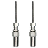 DIY Wire Rope Cable Fitting Swageless Rigging End Fitting Stainless Steel 316