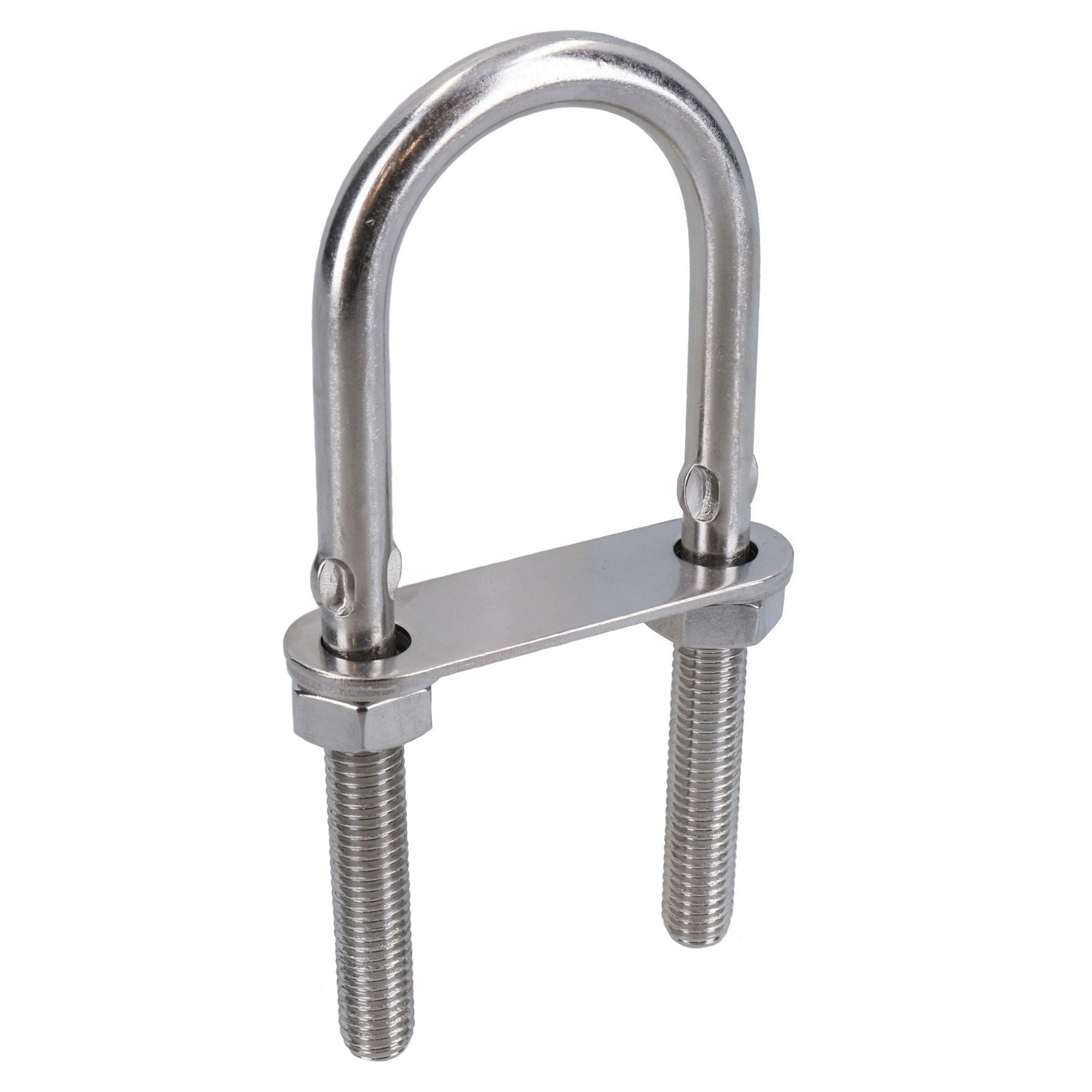 M10 40mm x 122mm U-Bolts / N-Bolts Stainless Steel Marine Grade Boat Trailer
