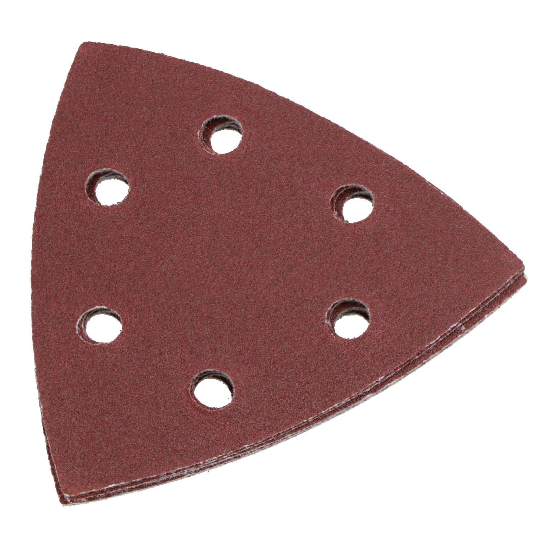 Hook Loop Delta Sanding Abrasive Discs Pads 93mm Triangle 120 Grit Fine 200pc