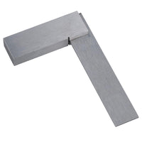 3 + 8 Inch 75 / 200mm Engineer Tri Set Square Right Angle Straight Edge Stainless