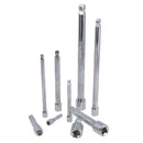 1/2" 3/8" 1/4" Drive 9pc Extension Straight Wobble Bar Socket Set TE068