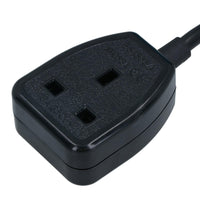 Retractable Automatic Wall Mounted Electrical Extension Lead Cable 15m UK Plug