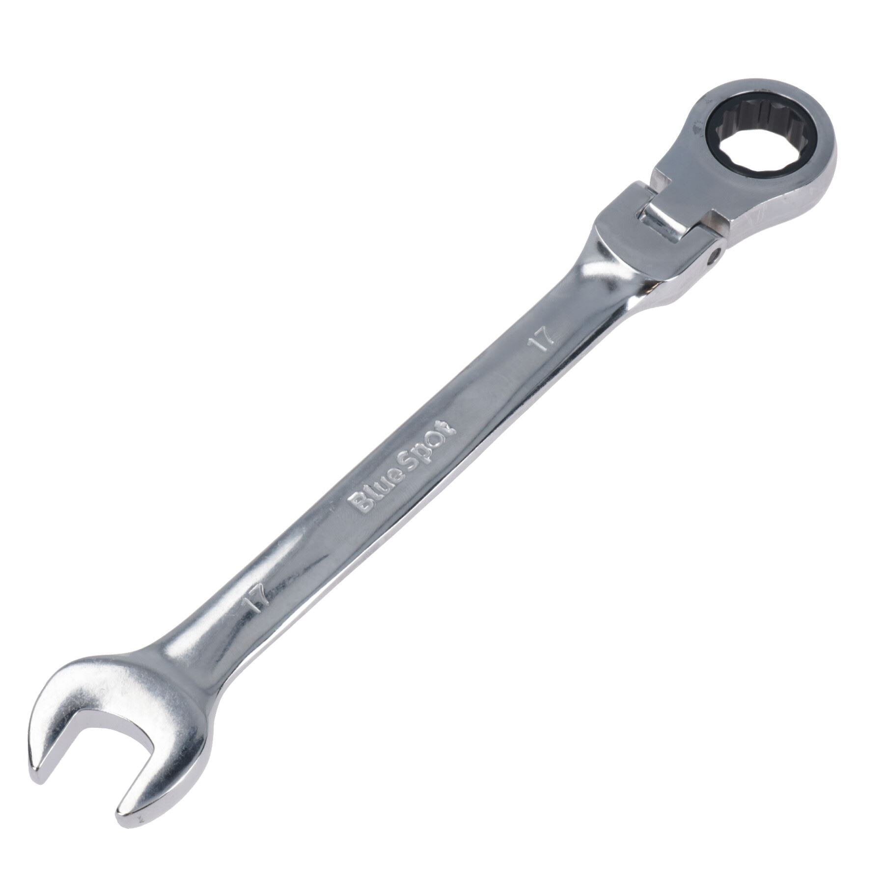 MM Metric Flexible Combination Ratchet Spanner Wrench Bi-Hex 12 Sided 72 Teeth