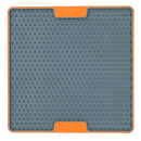 Orange Soother Tuff Slow Food Snack Treat Bowl Anti-Anxiety Mat for Dog Cat