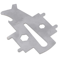Deck Filler Plate Shackle Key Multi-tool for Boat Fuel Waste Water Universal Plugs
