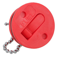 Spare Deck Cap Red 38mm Petrol Diesel Fuel Cap with Chain for Boat Deck Plate