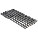 SDS Plus Metric Drill Bit Set 5 – 12mm for Bricks, Concrete Tungsten Carbide 7pc