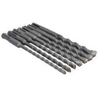 SDS Plus Metric Drill Bit Set 5 – 12mm for Bricks, Concrete Tungsten Carbide 7pc