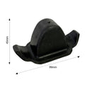 4 Rubber Bump Stop Single Twin Parabolic Leaf Springs for Ifor Williams Trailers
