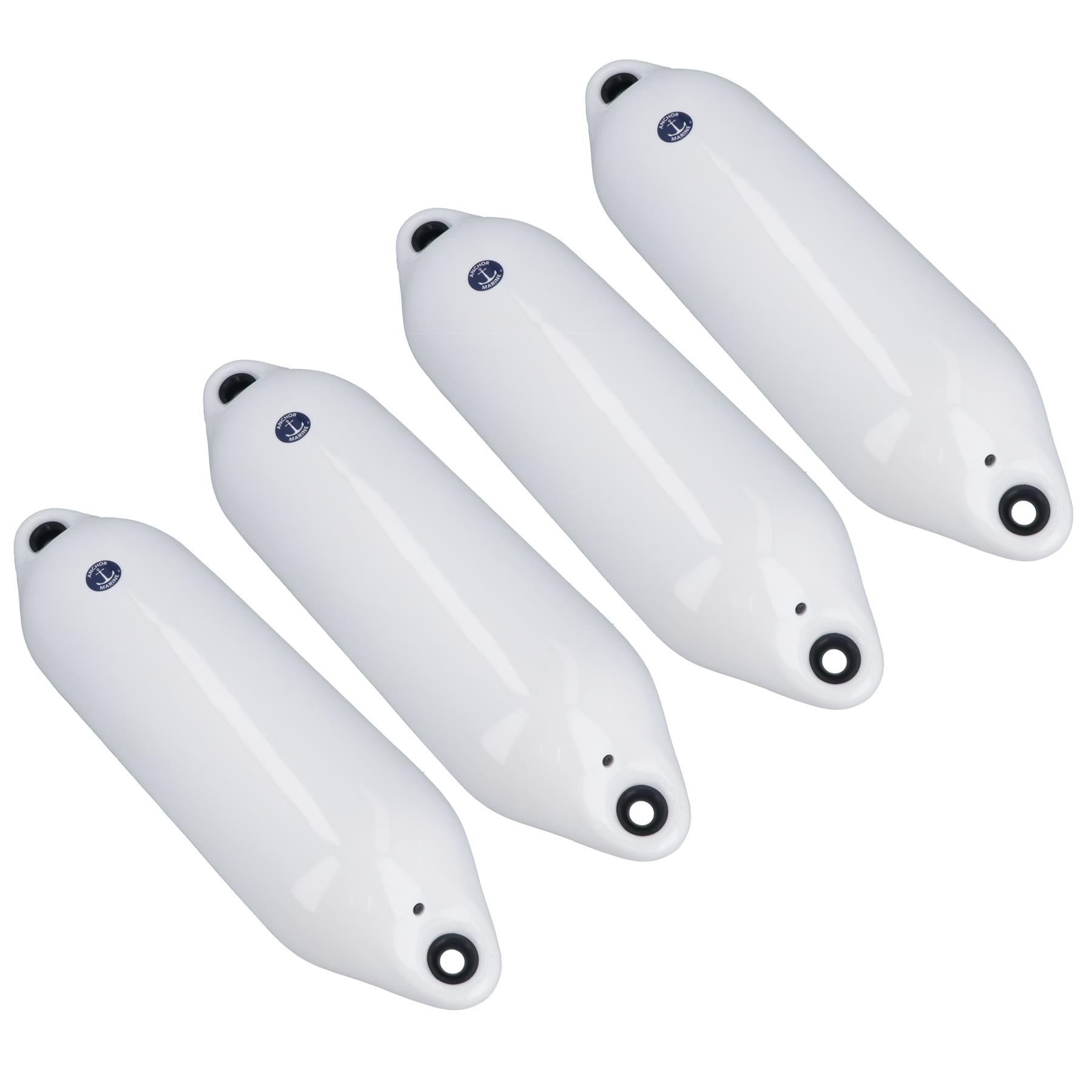 Boat Fender White Anchor Marine Cylinder Yacht Bumper Mooring Buoy