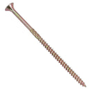 Countersunk Wood Screws 5.0 x 100mm Serrated Edge Prevent Splitting PZ2
