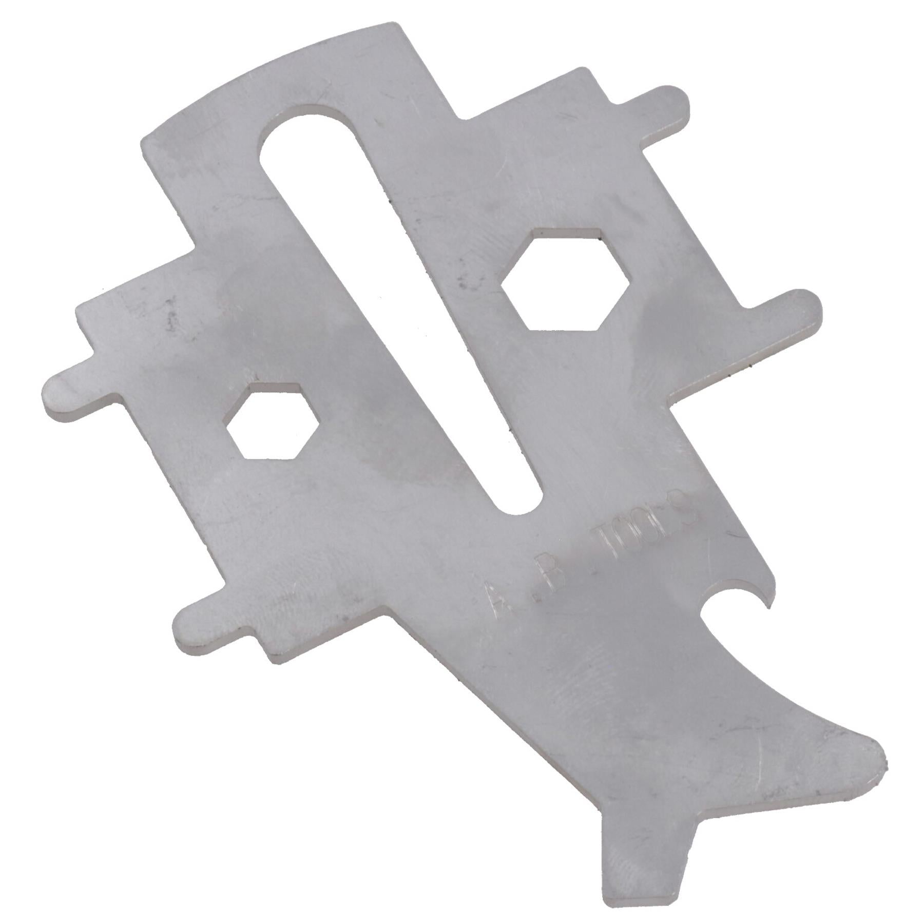 Deck Filler Plate Shackle Key Multi-tool for Boat Fuel Waste Water Universal Plugs