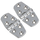 Polished Door Hinge Stainless Steel 76mm x 38mm 316 Marine Cabin Hatch