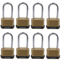 4 Digit Long Hardened Shackle Combination Padlock Security Lock Secure