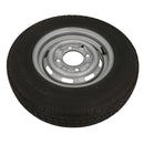 Trailer Wheel & Tyre 175R13 4 Stud 5.5in PCD 95mm Centre Hole 139.7mm PCD