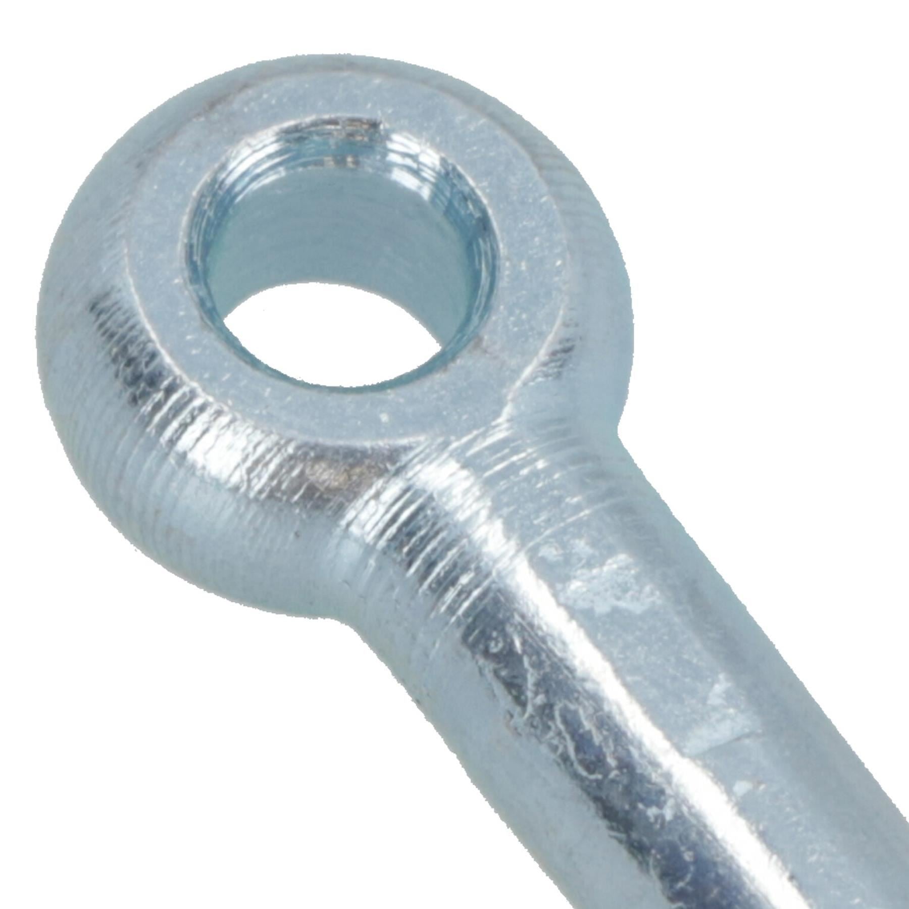 M6 80mm Eye Bolt Single Bolt Zinc Plated Threaded Rings DIN444 Catenary Wire