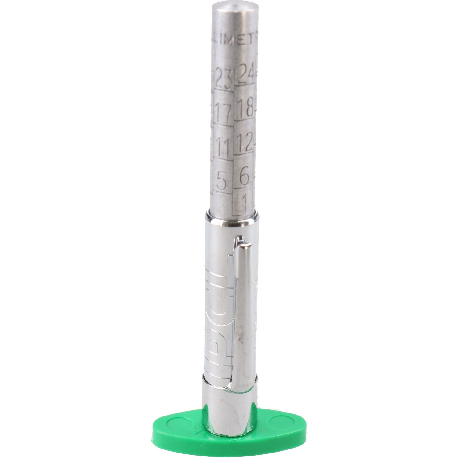PCL Tyre Tread Check Depth Gauge 1-26mm With 1.6mm Mark VOSA Approved TDG16C01
