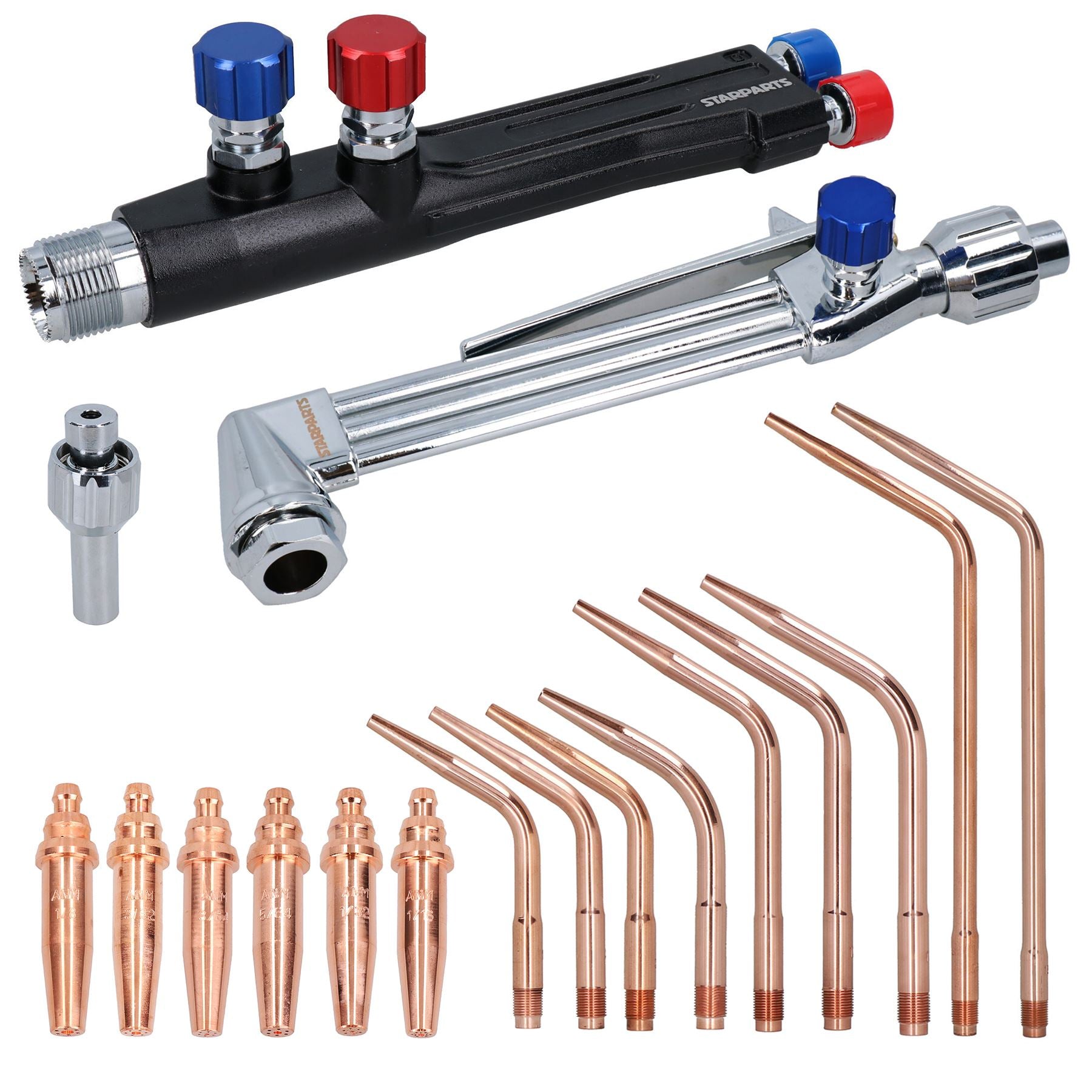 Type 5 Welding & Cutting Torch With Tips Sheet Metal Oxy Acetylene Gas ...