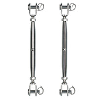 Rigging Screw 6mm Jaw to Jaw Turnbuckle Straining Marine Grade 316 Stainless