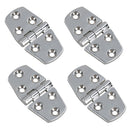 Polished Door Hinge Stainless Steel 76mm x 38mm 316 Marine Cabin Hatch