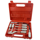 Manual Grease Gun Adaptor Adapter Kit Lube Accessory Hose Kit 7pc AN024