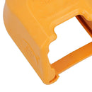 Trailer Pressed Steel Hitch Coupling Soft Cover Protector High Visibility Orange