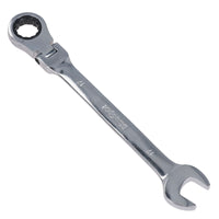 MM Metric Flexible Combination Ratchet Spanner Wrench Bi-Hex 12 Sided 72 Teeth