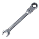 MM Metric Flexible Combination Ratchet Spanner Wrench Bi-Hex 12 Sided 72 Teeth