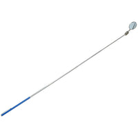 30mm Telescopic Extending Inspection Mirror Rubber Grip Size Extra Long AT914