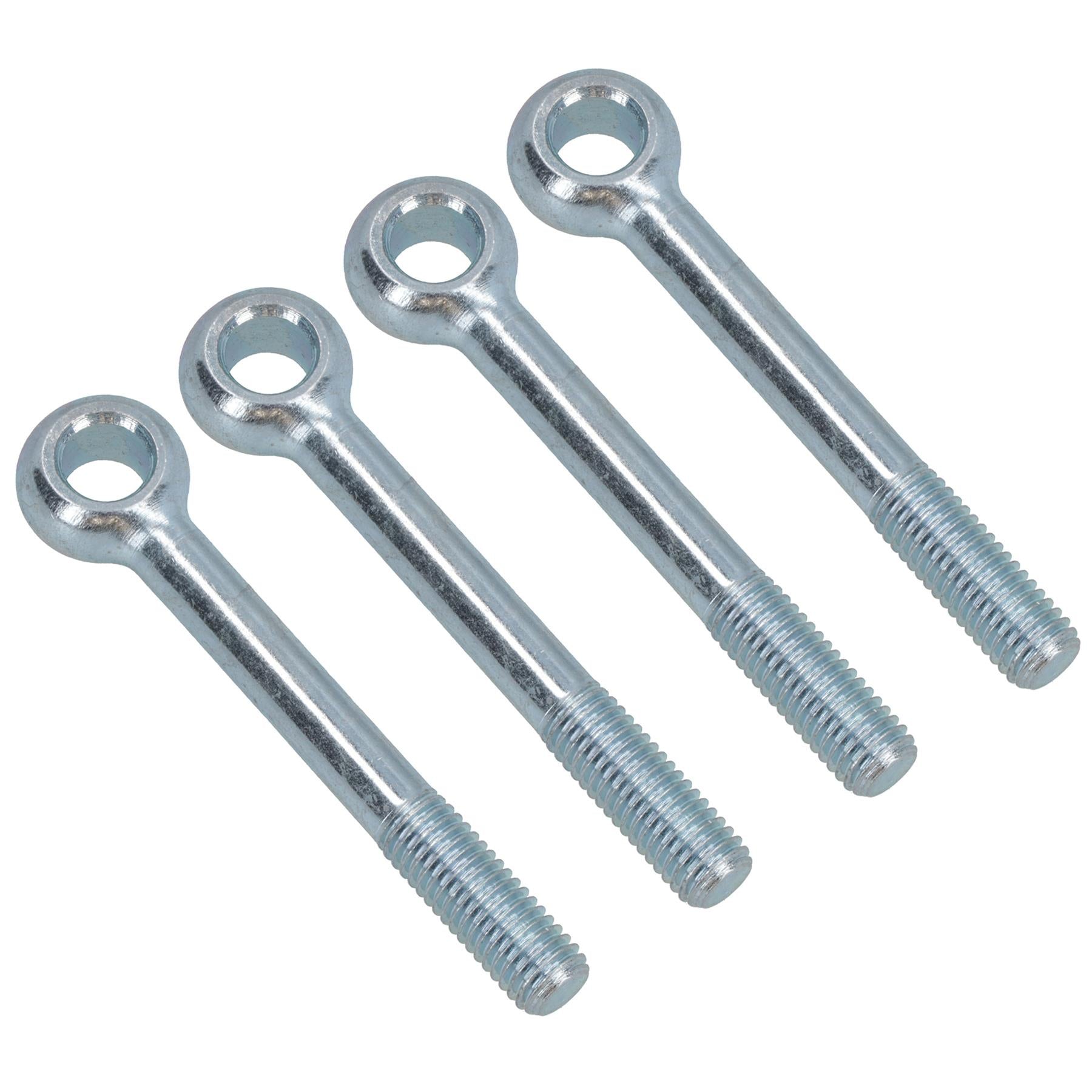 M10 80mm Eye Bolt Single Bolt Zinc Plated Threaded Rings DIN444 Catenary Wire