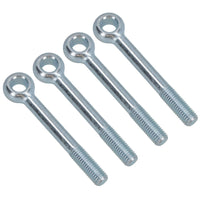 M10 80mm Eye Bolt Single Bolt Zinc Plated Threaded Rings DIN444 Catenary Wire