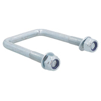 M12 U-Bolt 63mm x 100mm High Tensile With Plate for Boat Trailers