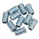 Steel Male Brake Pipe Union Fittings 14mm x 1.5mm For 8mm Brake Pipe 10pc