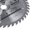 Circular Saw Blade 165mm x 16 / 20mm Mixed Teeth TCT Cutting Disc Wood