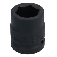 Metric Shallow Impact Impacted European Style Socket 3/4" Drive 6 Sided