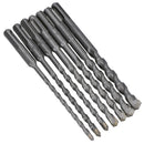 SDS Plus Metric Drill Bit Set 5 – 12mm for Bricks, Concrete Tungsten Carbide 7pc