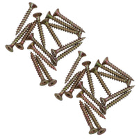 4mm x 30mm Countersunk Wood Chipboard Screw Fasteners PZ2 Drive