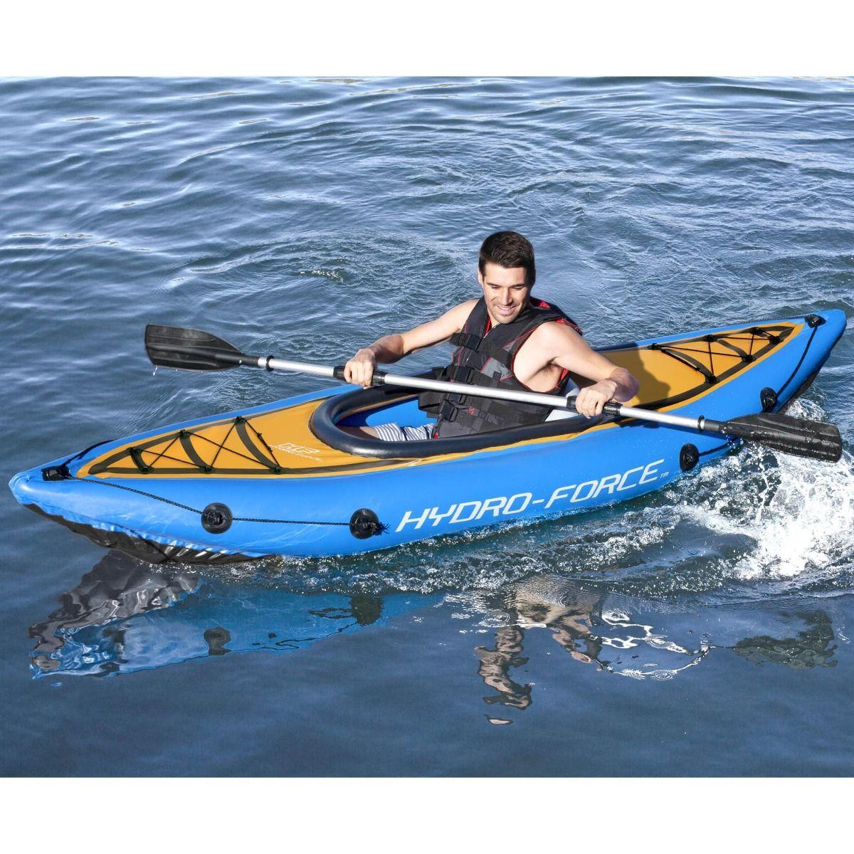Underwater View Cove Champion Inflatable Kayak with Aquascope Canoe Boat