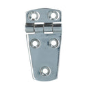 Polished Door Hinge Stainless Steel 76mm x 38mm 316 Long Marine Cabin Hatch