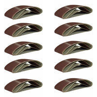 457mm x 75mm Mixed Grit Abrasive Sanding Belts Power File Sander Belt