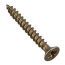 3mm x 25mm Countersunk Wood Chipboard Screw Fasteners PZ1 Drive