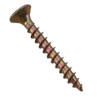 4mm x 30mm Countersunk Wood Chipboard Screw Fasteners PZ2 Drive
