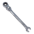 MM Metric Flexible Combination Ratchet Spanner Wrench Bi-Hex 12 Sided 72 Teeth