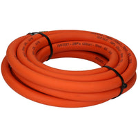 Single Propane Fitted Rubber Hose Pipe Cutting & Welding 5M 3/8" BSP Gas