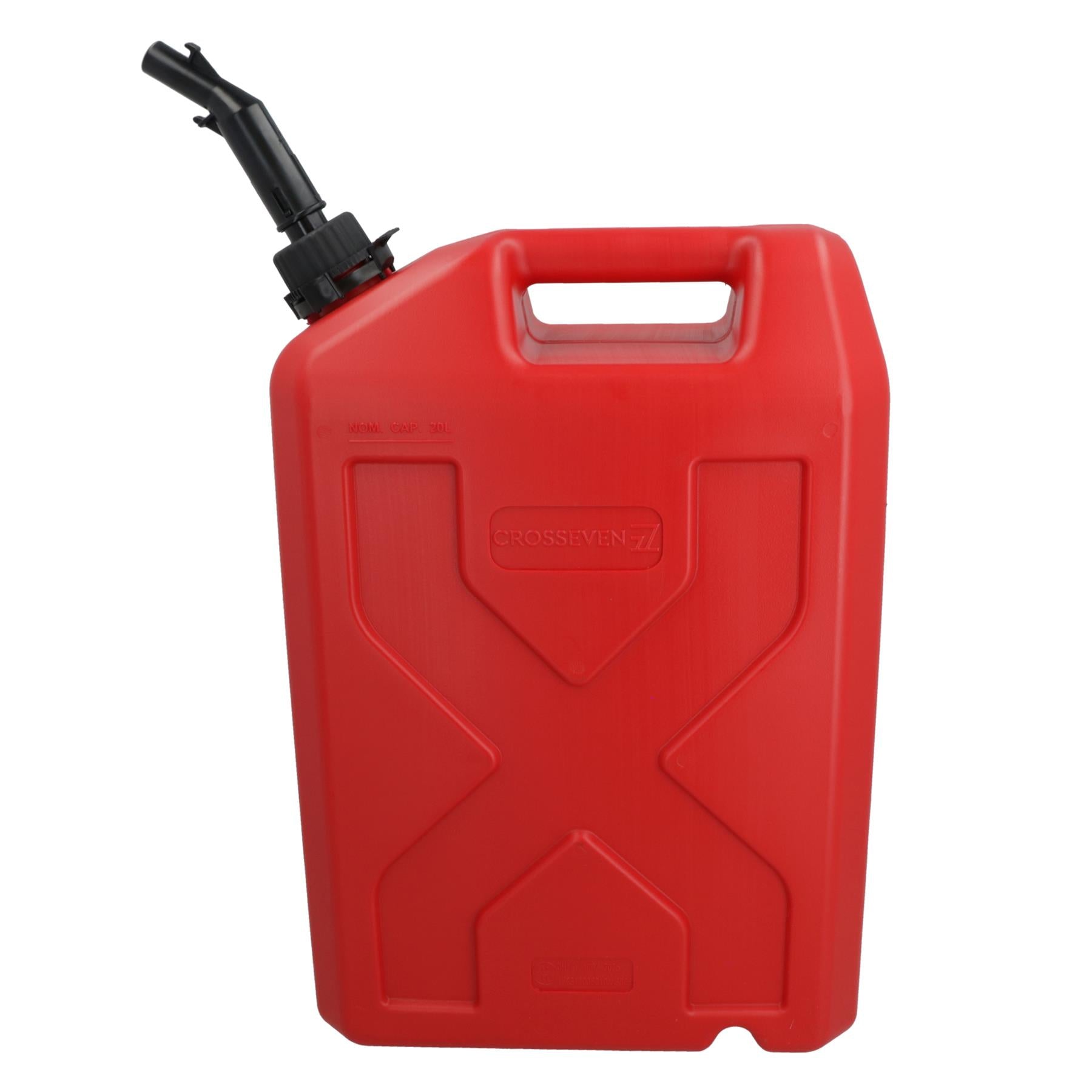20L Plastic Fuel Jerry Can & Auto Spout Diesel Storage 20 Litre Made in Italy