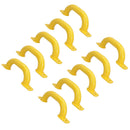250mm Steel Safety Grab Pull Handle For Trailers Trucks Yellow Coated Finish