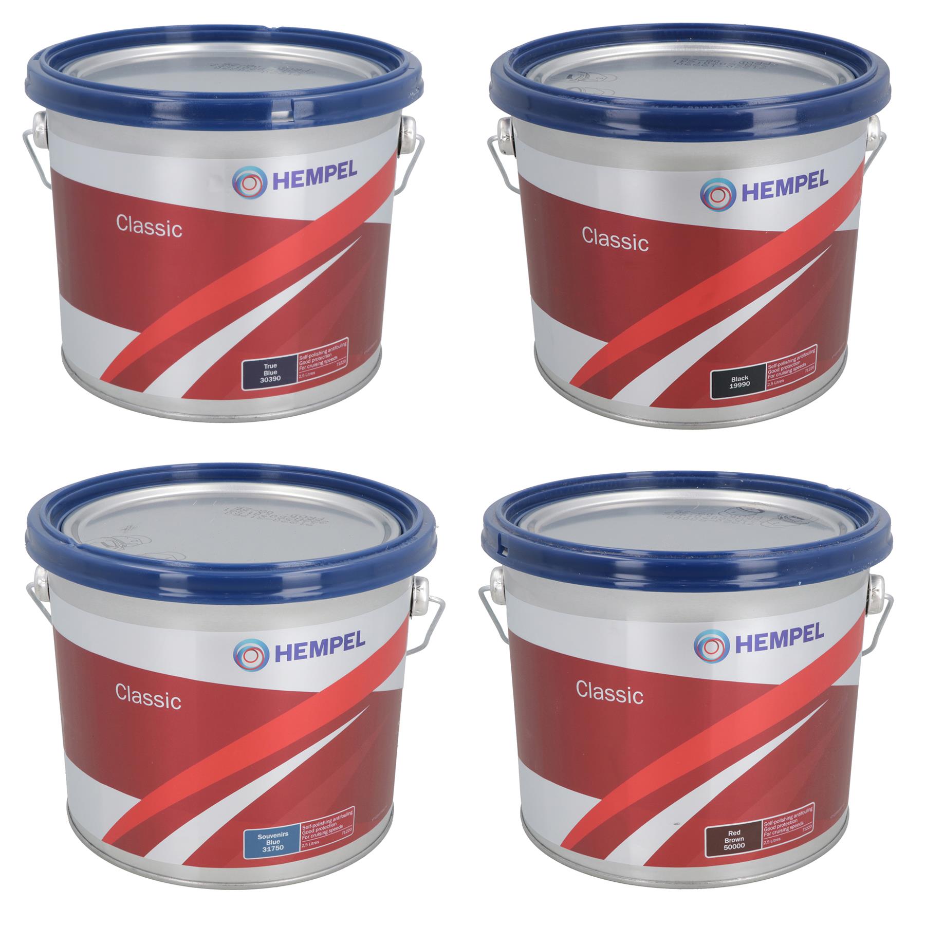Hempel Classic Antifoul 2.5L Boat Antifouling Marine Paint